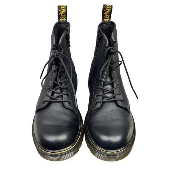 Dr. Martens Unisex 1460 J Black Leather Combat Boots Size M 4 W 5 - Picture 7 of 11